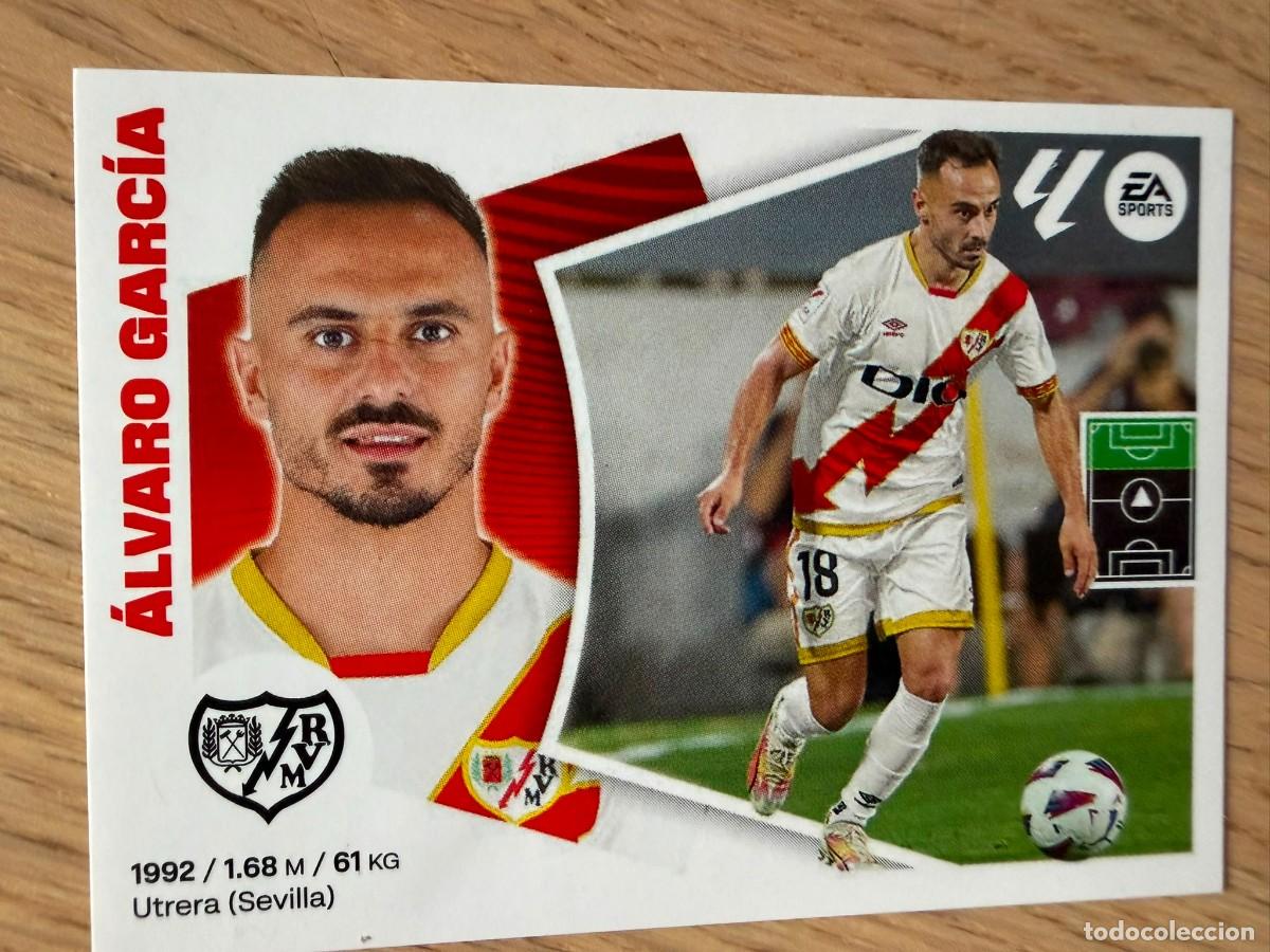 Figurine di Calcio: 20 ALVARO GARCIA RAYO VALLECANO 24 25 2024 2025 LIGA EA SPORTS COLECCIONES ESTE SIN PEGAR STICKER