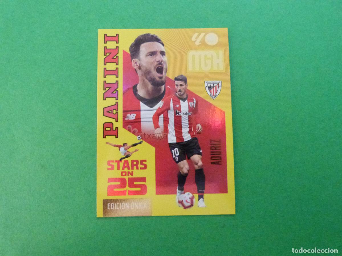 Figurine di Calcio: TRADING CARD FUTBOL ADURIZ ATH. BILBAO N&ordm; 433 LIGA MEGACRACKS 2026-2027/26-27 PANINI