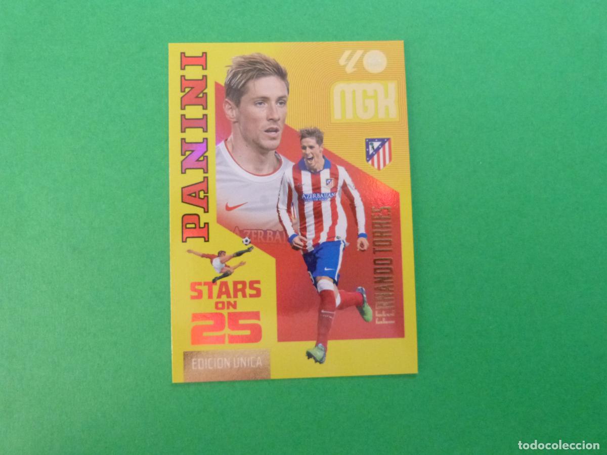 Figurine di Calcio: TRADING CARD FUTBOL FERNANDO TORRES ATLETICO DE MADRID N&ordm; 432 LIGA MEGACRACKS 2026-2027/26-27 PANINI