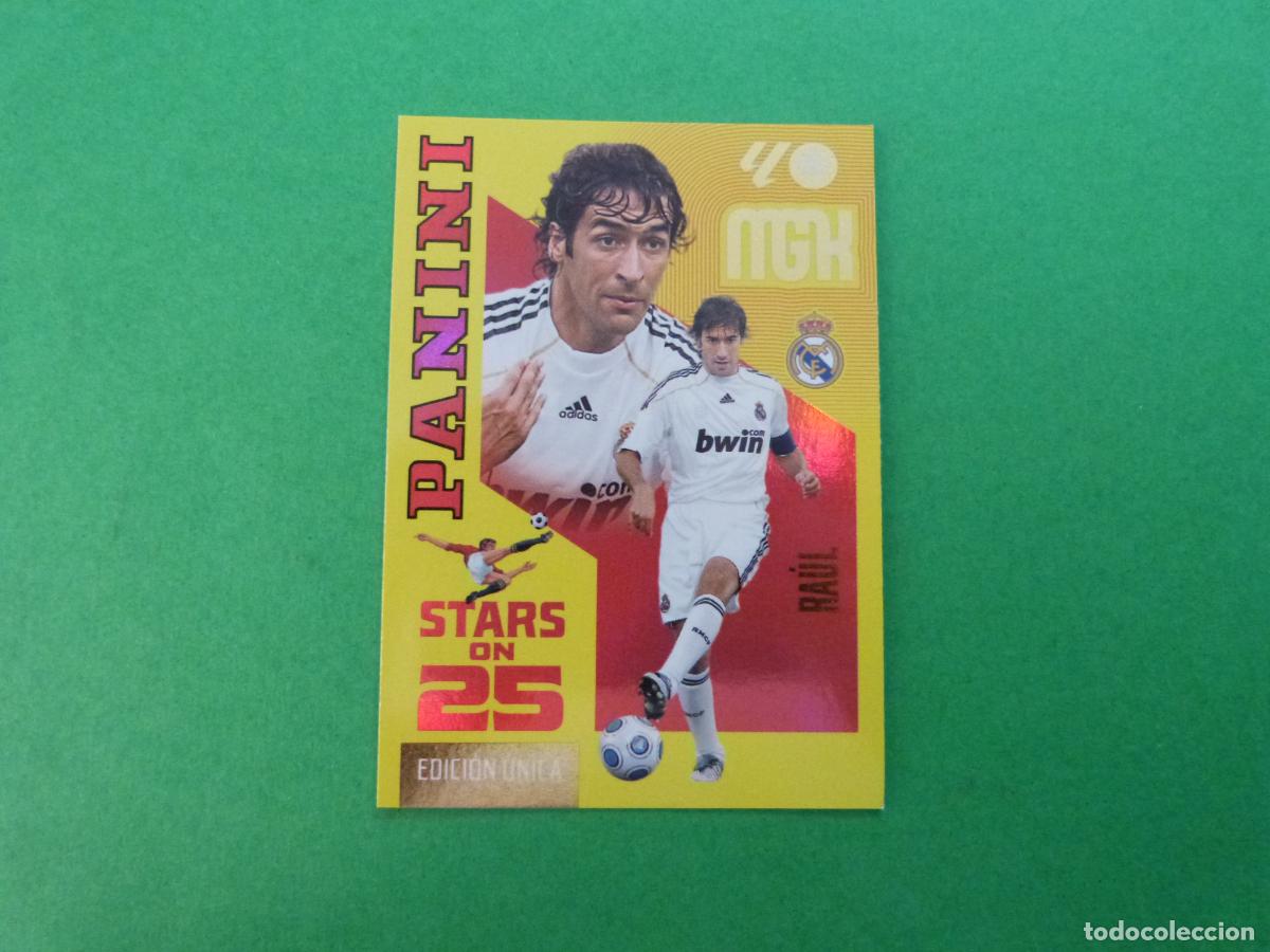 Cromos de f&uacute;tbol: TRADING CARD FUTBOL RAUL REAL MADRID C.F. N&ordm; 426 LIGA MEGACRACKS 2026-2027/26-27 PANINI
