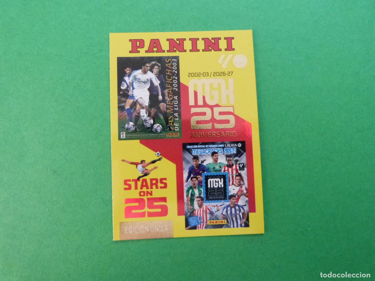 Cromos de f&uacute;tbol: TRADING CARD FUTBOL MEGACRACKS 25 ANIVERSARIO N&ordm; 424 LIGA MEGACRACKS 2026-2027/26-27 PANINI