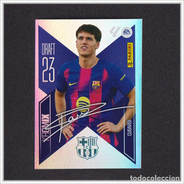 Cromos de f&uacute;tbol: LIGA ESTE 2026 2027 26 27 PANINI CUBARSI K6 6 DRAFT 23 KROMIX BARCELONA BAR&Ccedil;A COLECCI&Oacute;N 1&ordf; EDICI&Oacute;N