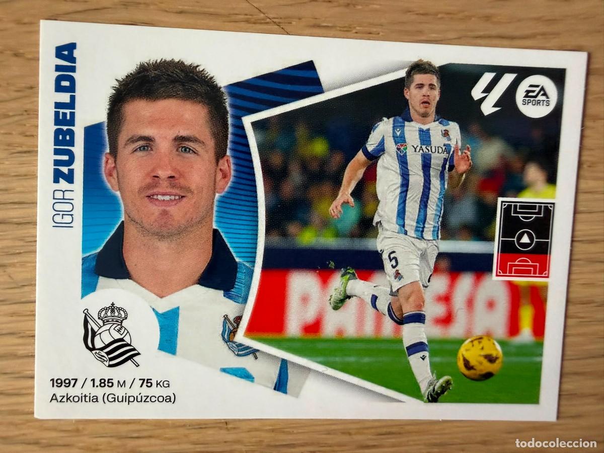Cromos de f&uacute;tbol: 6 ZUBELDIA REAL SOCIEDAD 24 25 2024 2025 LIGA EA SPORTS COLECCIONES ESTE SIN PEGAR STICKER