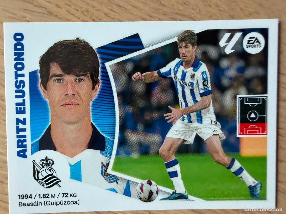 Cromos de f&uacute;tbol: 7 ARITZ ELUSTONDO REAL SOCIEDAD 24 25 2024 2025 LIGA EA SPORTS COLECCIONES ESTE SIN PEGAR STICKER