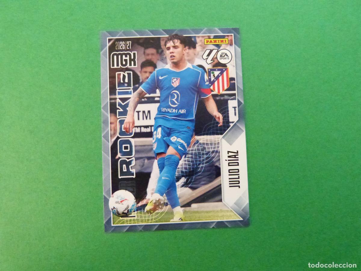 Cromos de f&uacute;tbol: TRADING CARD FUTBOL JULIO DIAZ ATLETICO DE MADRID N&ordm; 415 LIGA MEGACRACKS 2026-2027/26-27 PANINI