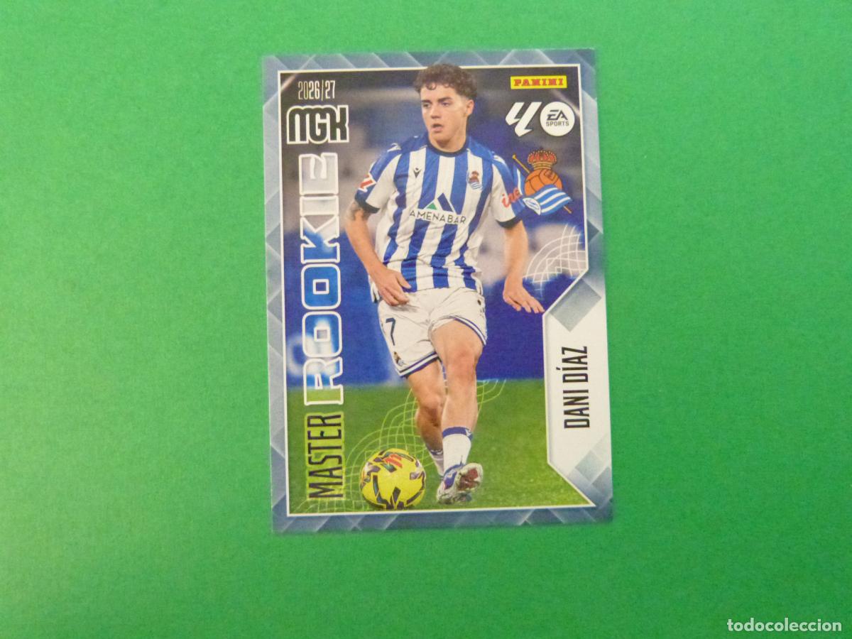 Cromos de f&uacute;tbol: TRADING CARD FUTBOL DANI DIAZ REAL SOCIEDAD N&ordm; 411 LIGA MEGACRACKS 2026-2027/26-27 PANINI