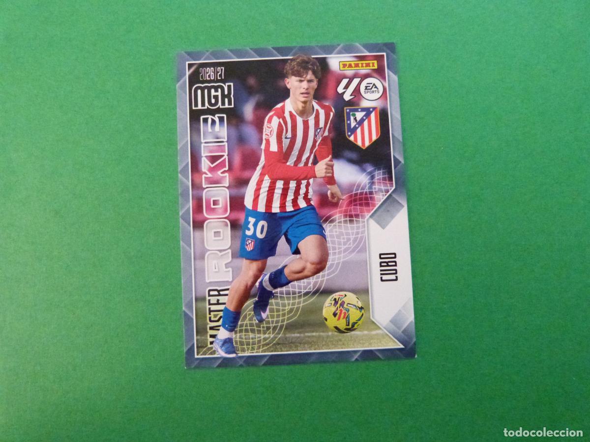 Cromos de f&uacute;tbol: TRADING CARD FUTBOL CUBO ATLETICO DE MADRID N&ordm; 410 LIGA MEGACRACKS 2026-2027/26-27 PANINI