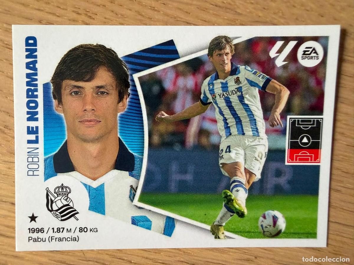Cromos de f&uacute;tbol: 8 LE NORMAND REAL SOCIEDAD 24 25 2024 2025 LIGA EA SPORTS COLECCIONES ESTE SIN PEGAR STICKER
