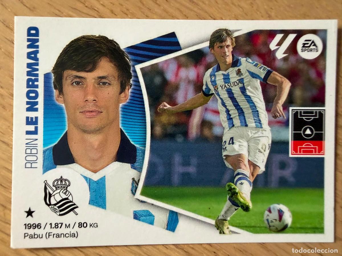 Cromos de Futebol: 8 LE NORMAND REAL SOCIEDAD 24 25 2024 2025 LIGA EA SPORTS COLECCIONES ESTE SIN PEGAR STICKER
