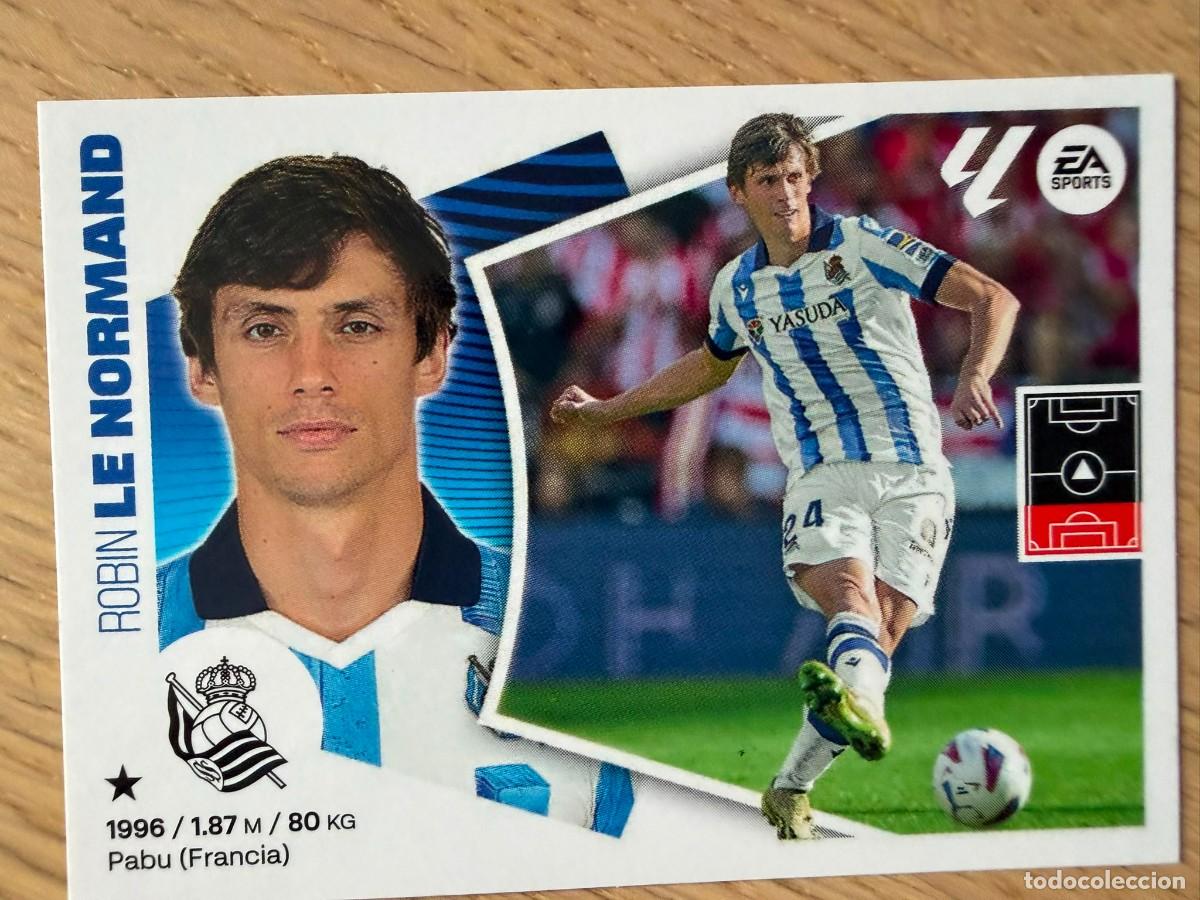 Cromos de Futebol: 8 LE NORMAND REAL SOCIEDAD 24 25 2024 2025 LIGA EA SPORTS COLECCIONES ESTE SIN PEGAR STICKER