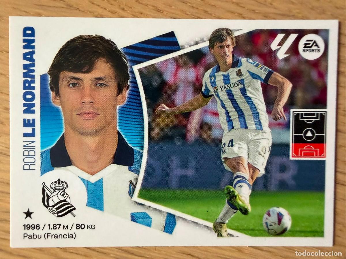 Cromos de Futebol: 8 LE NORMAND REAL SOCIEDAD 24 25 2024 2025 LIGA EA SPORTS COLECCIONES ESTE SIN PEGAR STICKER