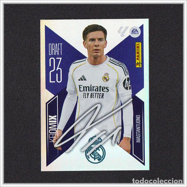 Cromos de Futebol: LIGA ESTE 2026 2027 26 27 PANINI MASTANTUONO K16 16 DRAFT 23 KROMIX REAL MADRID COLECCI&Oacute;N 1&ordf; EDICI&Oacute;N