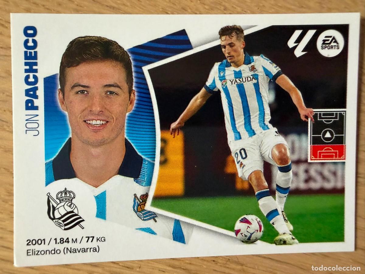 Cromos de Futebol: 9 JON PACHECO REAL SOCIEDAD 24 25 2024 2025 LIGA EA SPORTS COLECCIONES ESTE SIN PEGAR STICKER