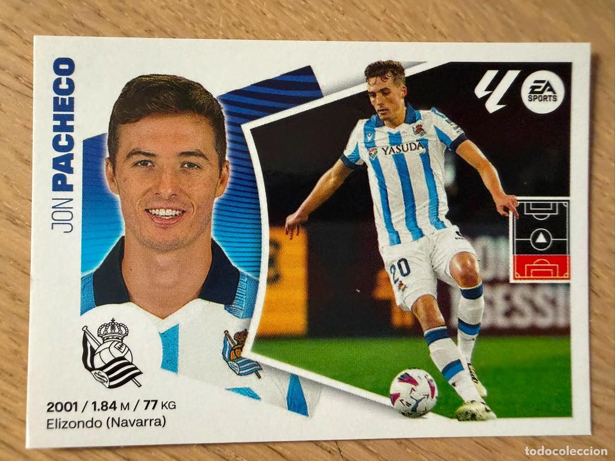 Cromos de Futebol: 9 JON PACHECO REAL SOCIEDAD 24 25 2024 2025 LIGA EA SPORTS COLECCIONES ESTE SIN PEGAR STICKER