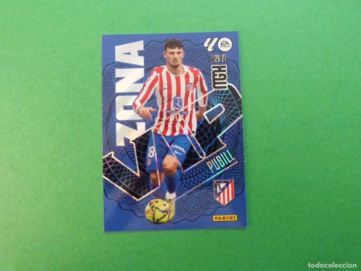Cromos de f&uacute;tbol: TRADING CARD FUTBOL PUBILL ATLETICO DE MADRID N&ordm; 404 LIGA MEGACRACKS 2026-2027/26-27 PANINI