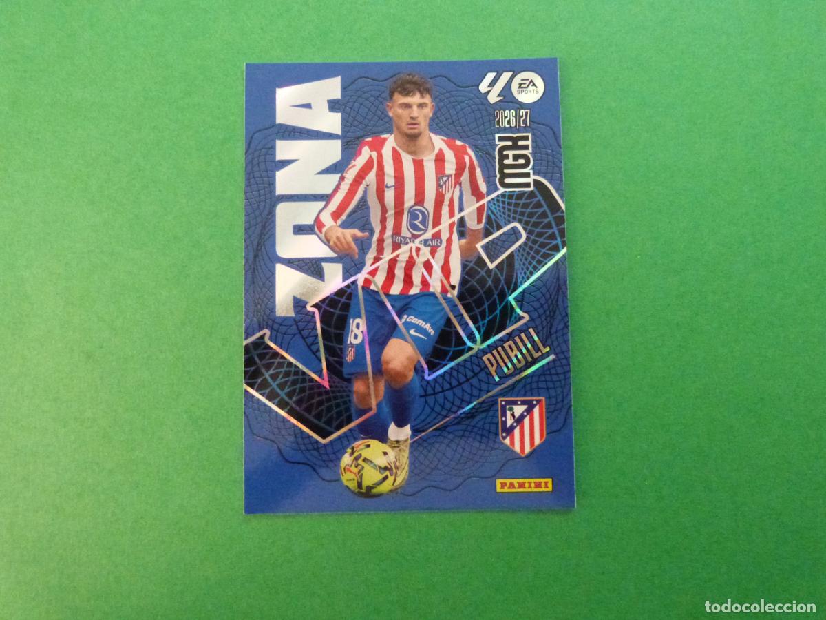 Cromos de f&uacute;tbol: TRADING CARD FUTBOL PUBILL ATLETICO DE MADRID N&ordm; 404 LIGA MEGACRACKS 2026-2027/26-27 PANINI