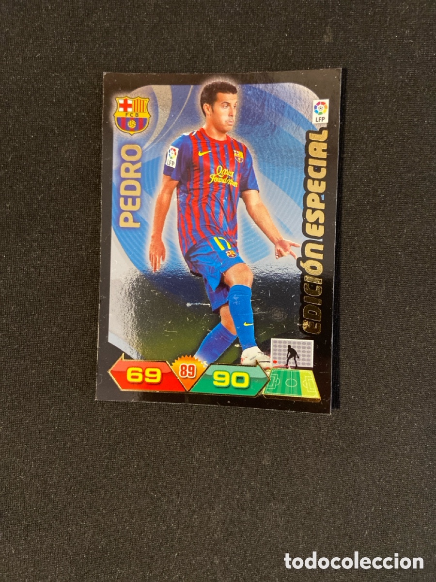 Cromos de f&uacute;tbol: PEDRO EDICION ESPECIAL (BARCELONA)