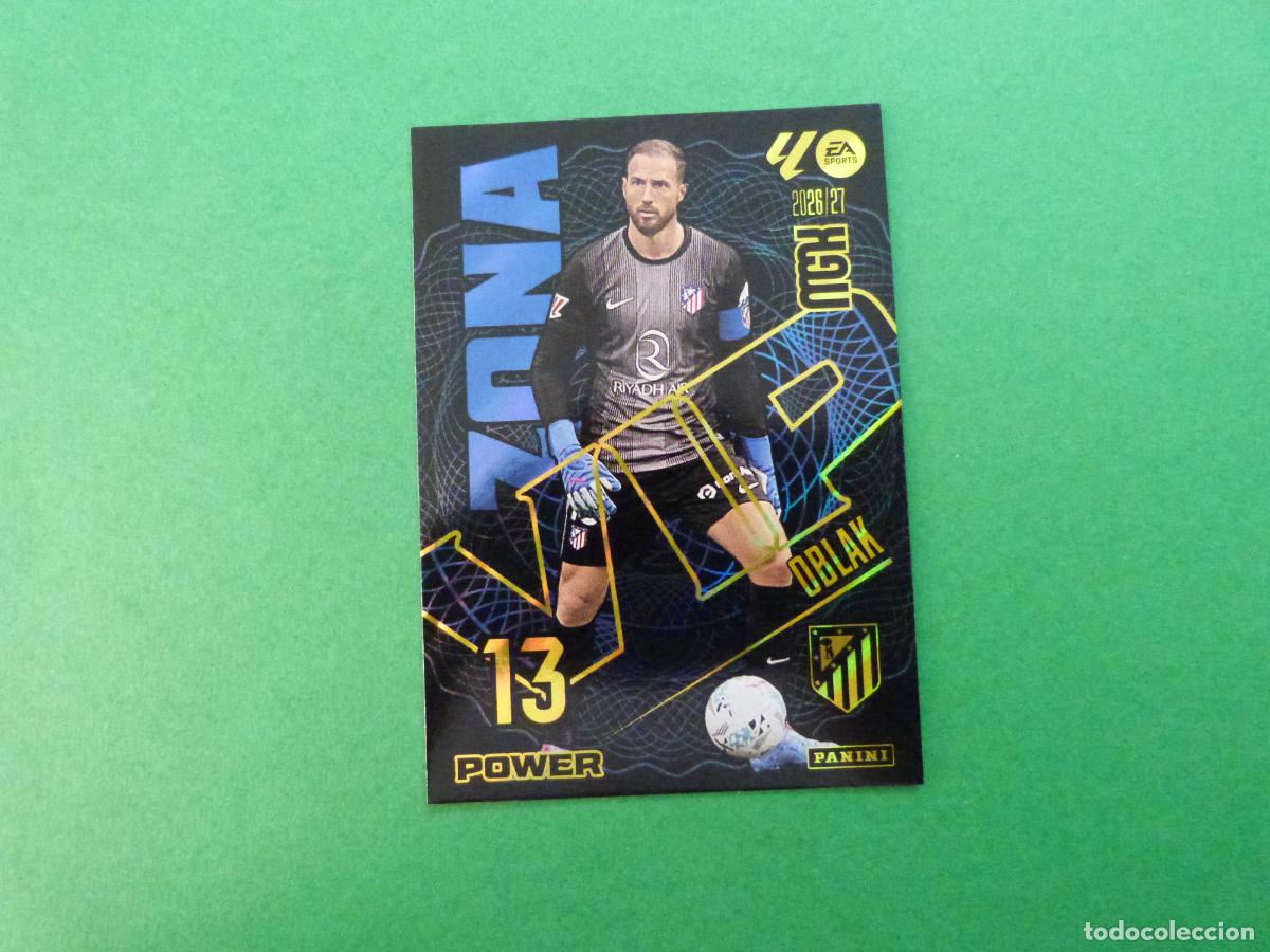 Cromos de f&uacute;tbol: TRADING CARD FUTBOL OBLAK ATLETICO DE MADRID N&ordm; 403 P LIGA MEGACRACKS 2026-2027/26-27 PANINI