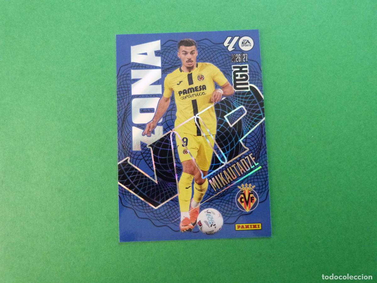 Cromos de f&uacute;tbol: TRADING CARD FUTBOL MIKAUTADZE VILLARREAL C.F. N&ordm; 402 LIGA MEGACRACKS 2026-2027/26-27 PANINI