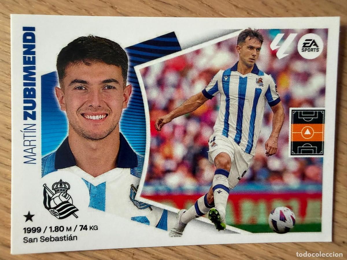 Cromos de f&uacute;tbol: 11 ZUBIMENDI REAL SOCIEDAD 24 25 2024 2025 LIGA EA SPORTS COLECCIONES ESTE SIN PEGAR STICKER