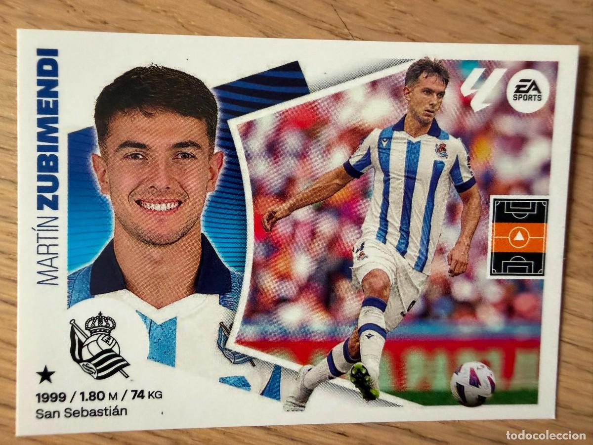 Cromos de f&uacute;tbol: 11 ZUBIMENDI REAL SOCIEDAD 24 25 2024 2025 LIGA EA SPORTS COLECCIONES ESTE SIN PEGAR STICKER