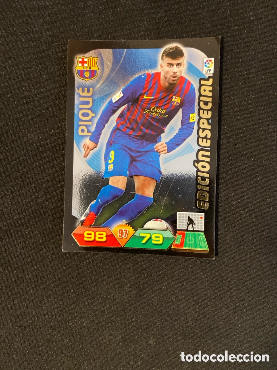 Cromos de f&uacute;tbol: PIQUE EDICI&Oacute;N ESPECIAL (BARCELONA)
