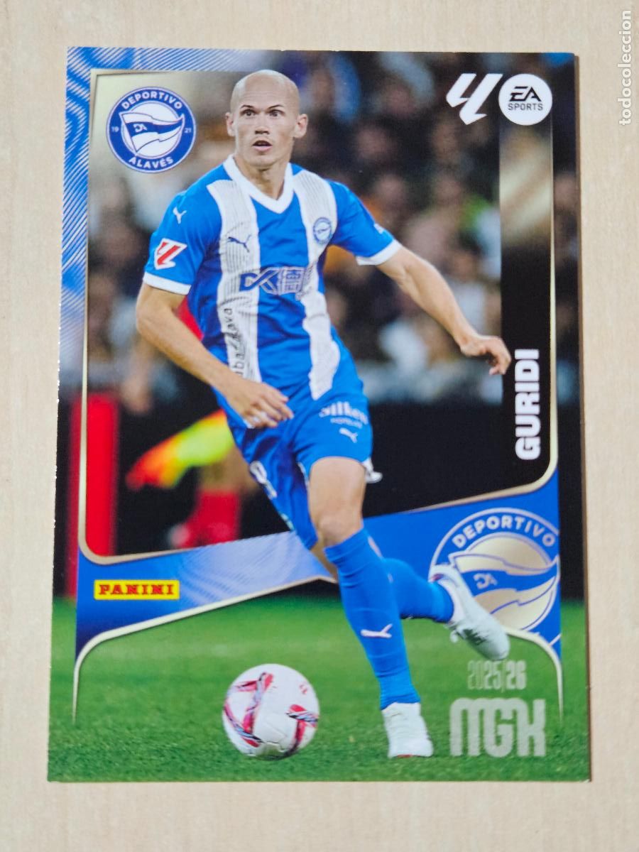 Cromos de f&uacute;tbol: CROMO N&ordm; 30 GURIDI - MEGACRACKS 2025 26 - ALAVES