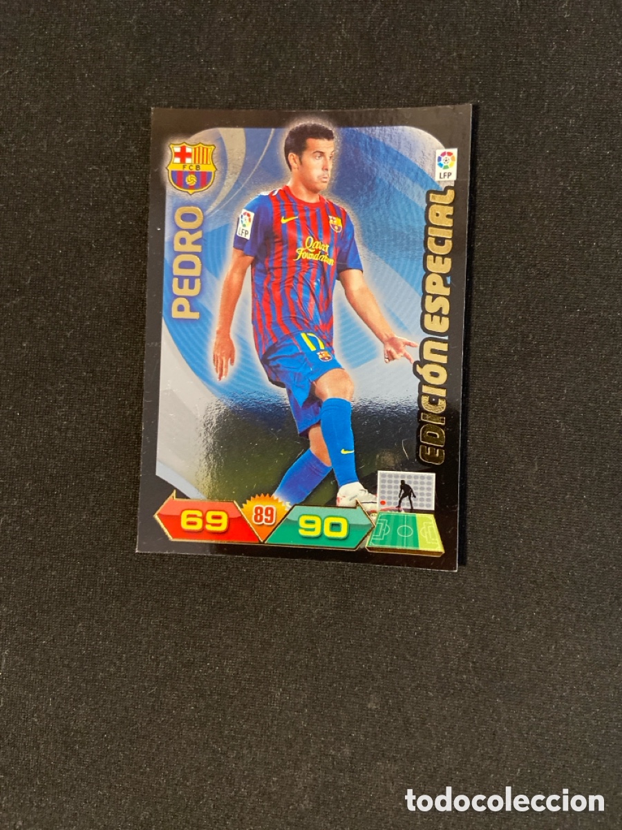 Cromos de f&uacute;tbol: PEDRO EDICION ESPECIAL (BARCELONA)