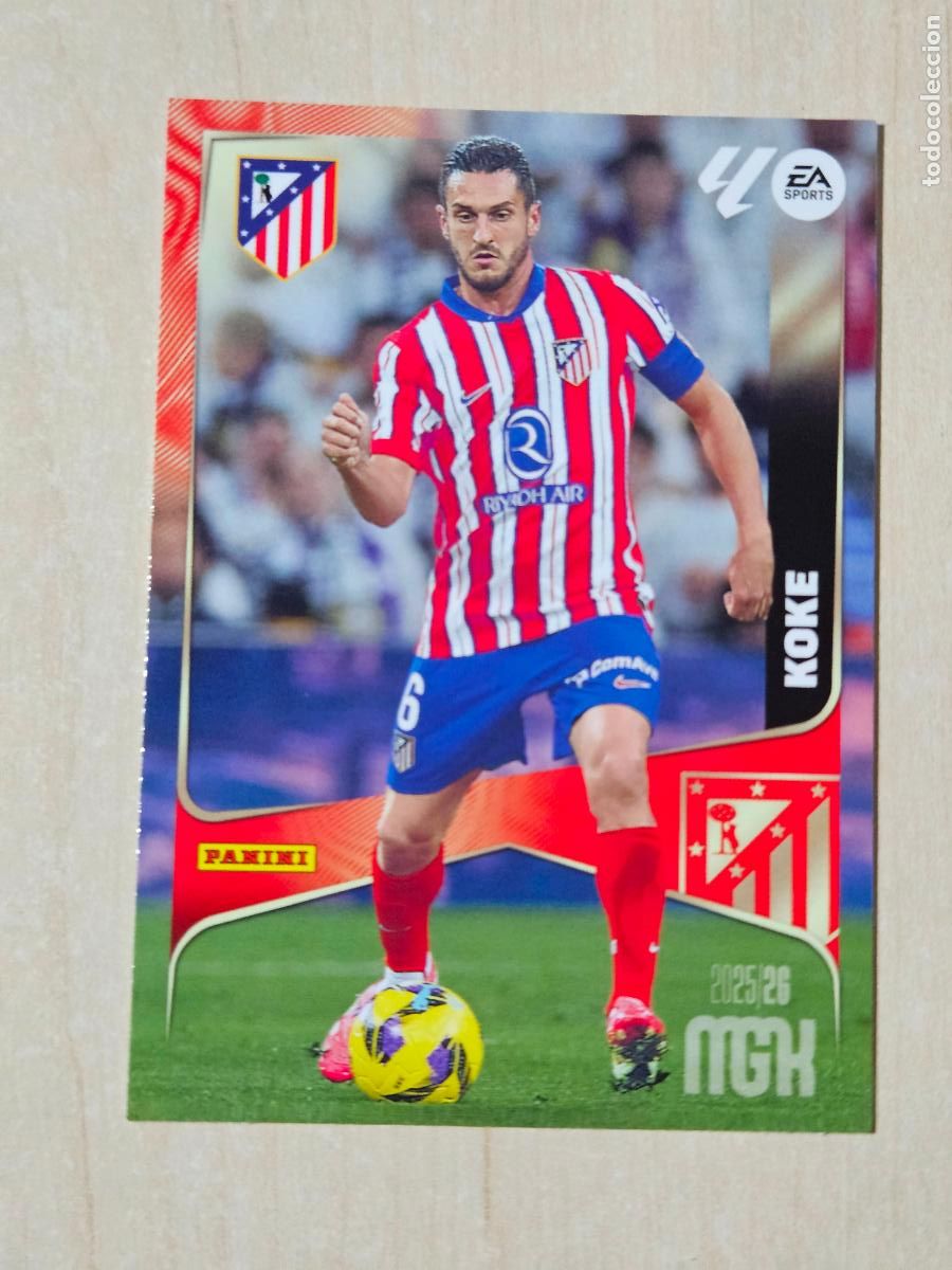 Cromos de f&uacute;tbol: CROMO N&ordm; 66 KOKE - MEGACRACKS 2025 26 - ATHLETIC DE BILBAO