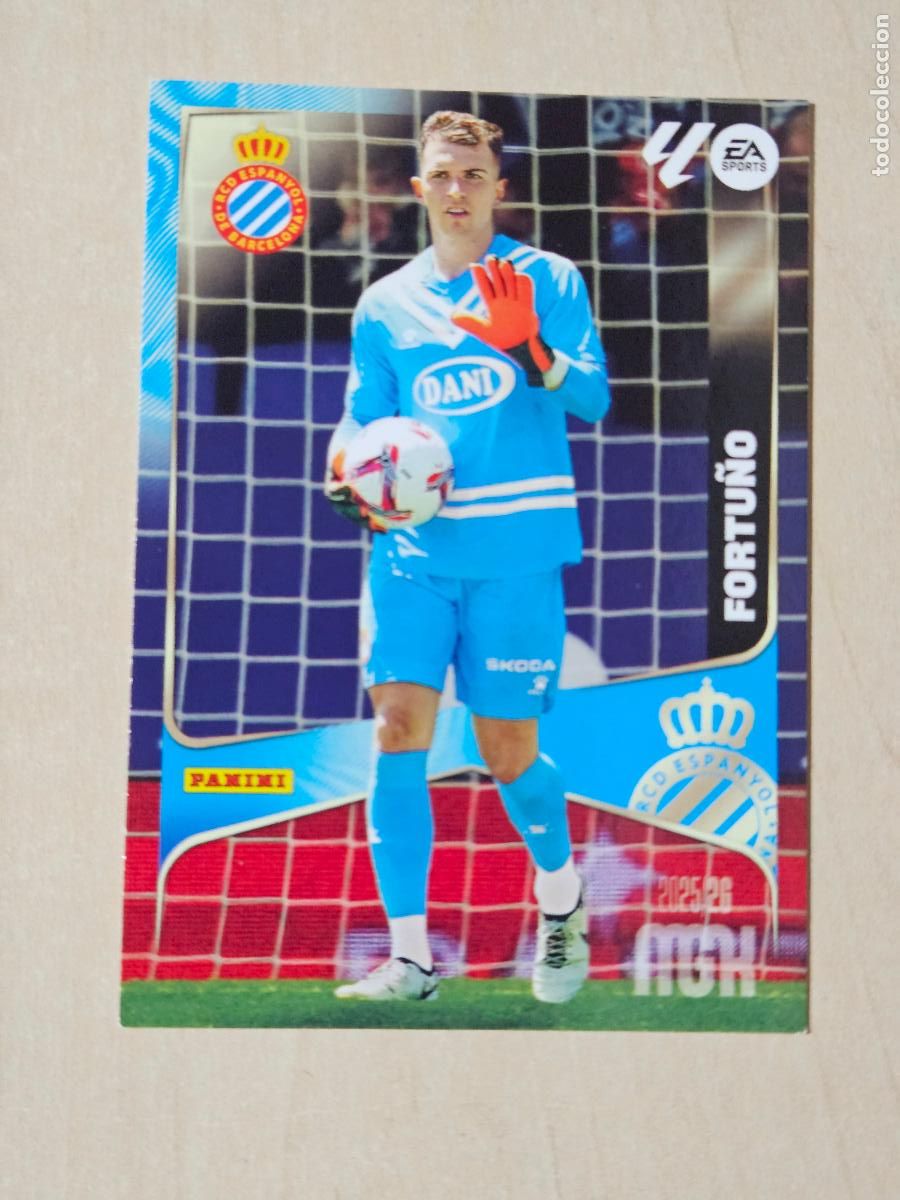 Cromos de f&uacute;tbol: CROMO N&ordm; 147 FORTU&Ntilde;O - MEGACRACKS 2025 26 - ESPANYOL