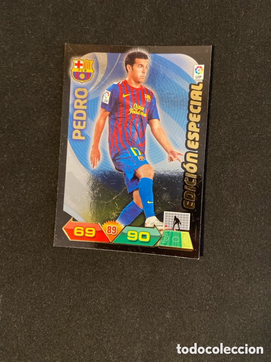 Cromos de f&uacute;tbol: PEDRO EDICION ESPECIAL (BARCELONA)