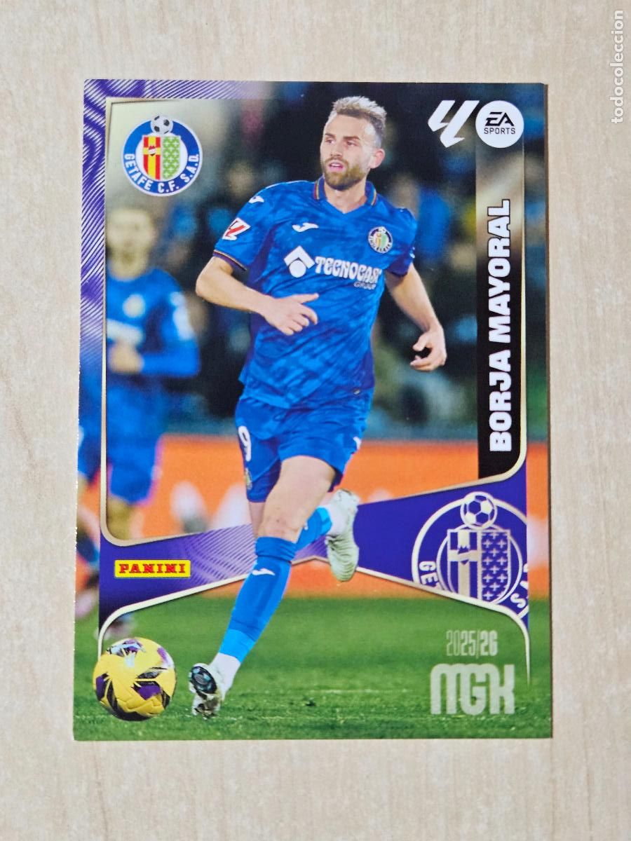 Cromos de f&uacute;tbol: CROMO N&ordm; 178 BORJA MAYORAL - MEGACRACKS 2025 26 - GETAFE