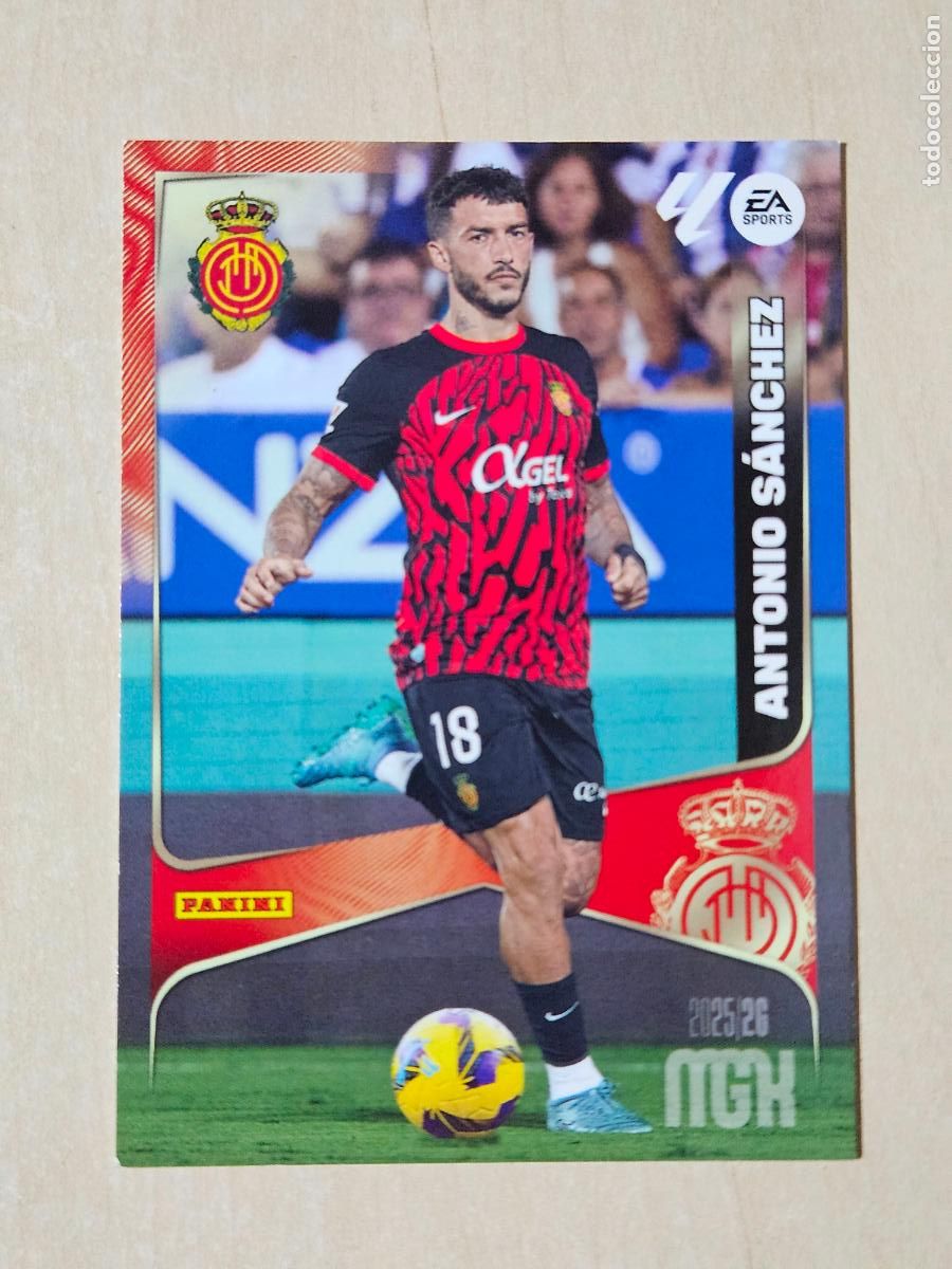 Cromos de f&uacute;tbol: CROMO N&ordm; 246 ANTONIO SANCHEZ - MEGACRACKS 2025 26 - MALLORCA