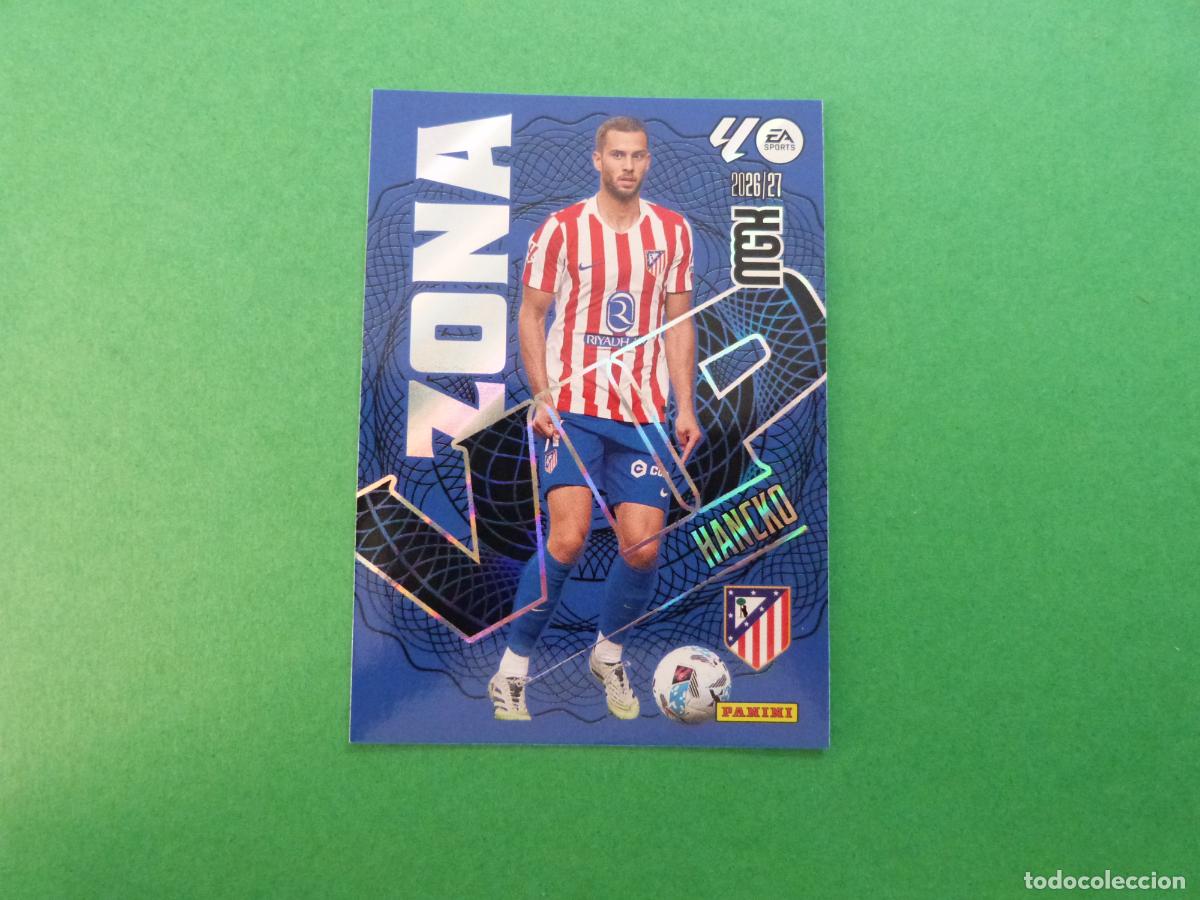 Cromos de f&uacute;tbol: TRADING CARD FUTBOL HANCKO ATLETICO DE MADRID N&ordm; 397 LIGA MEGACRACKS 2026-2027/26-27