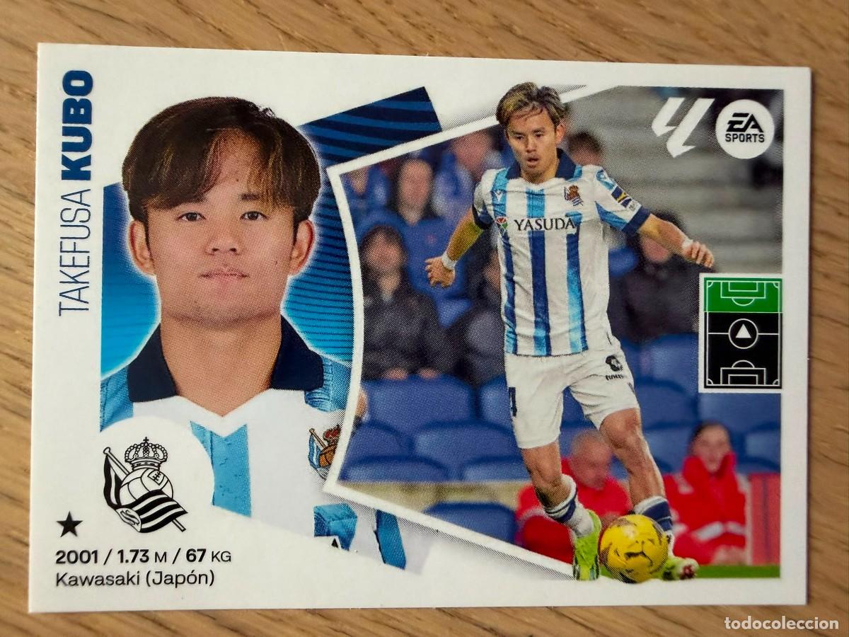 Figurine di Calcio: 16 KUBO REAL SOCIEDAD 24 25 2024 2025 LIGA EA SPORTS COLECCIONES ESTE SIN PEGAR STICKER