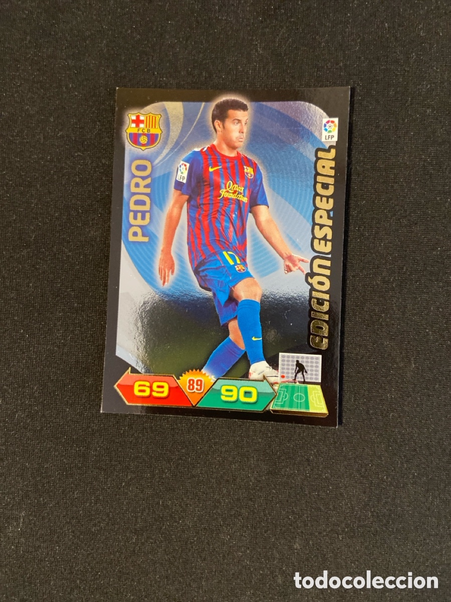 Cromos de f&uacute;tbol: PEDRO EDICION ESPECIAL (BARCELONA)