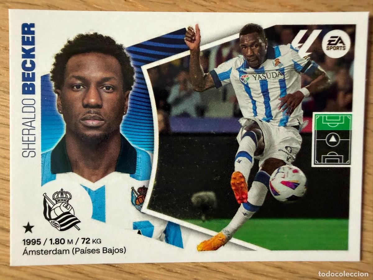 Cromos de Futebol: 18 BECKER REAL SOCIEDAD 24 25 2024 2025 LIGA EA SPORTS COLECCIONES ESTE SIN PEGAR STICKER