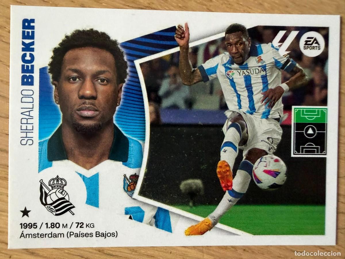 Cromos de Futebol: 18 BECKER REAL SOCIEDAD 24 25 2024 2025 LIGA EA SPORTS COLECCIONES ESTE SIN PEGAR STICKER