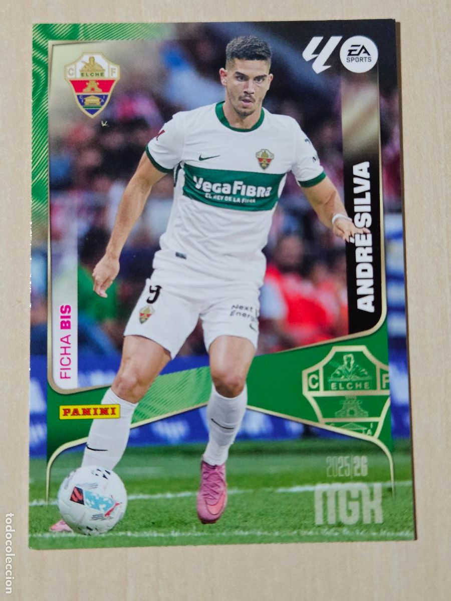 Cromos de Futebol: CROMO N&ordm; BIS 142 ANDRE SILVA - MEGACRACKS 2025 26 - FICHA