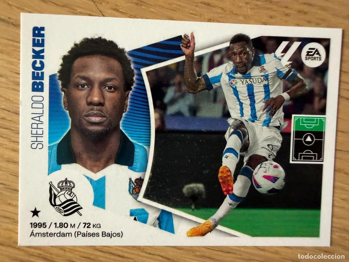 Cromos de Futebol: 18 BECKER REAL SOCIEDAD 24 25 2024 2025 LIGA EA SPORTS COLECCIONES ESTE SIN PEGAR STICKER