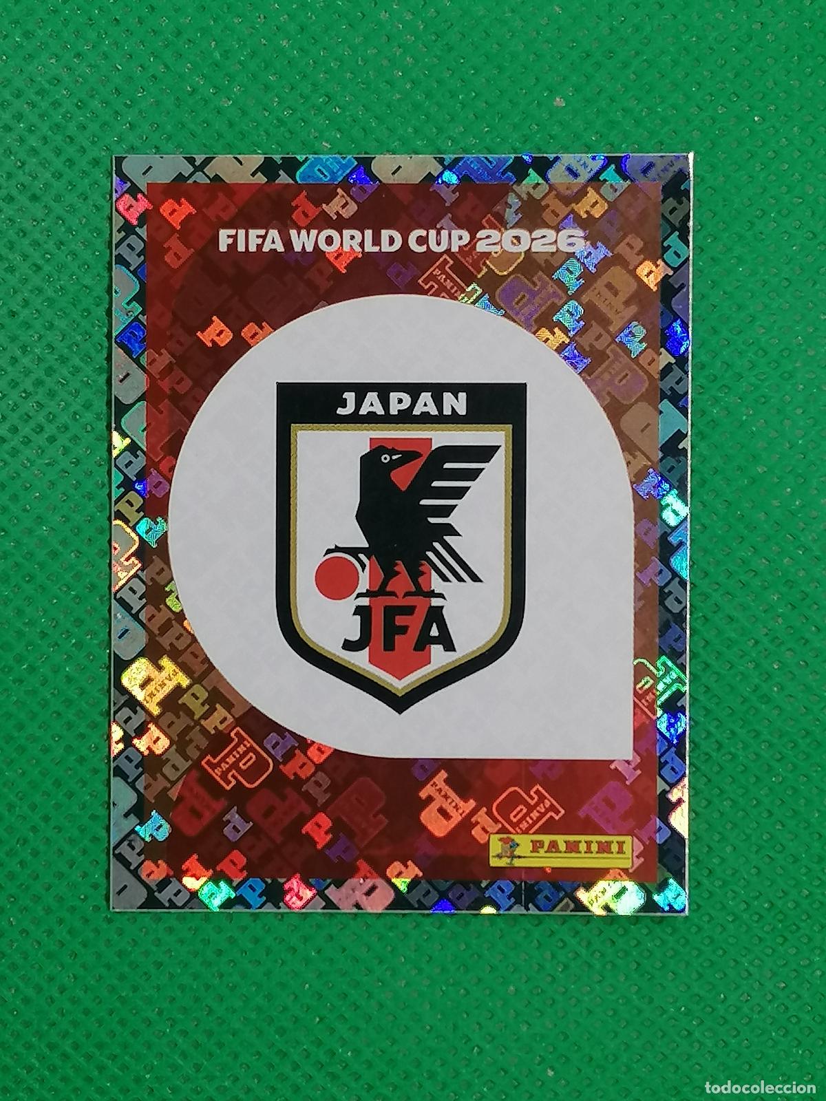 Figurine di Calcio: JPN 1 JPN1 ESCUDO JAPON ⚽ PANINI FIFA MUNDIAL WORLD CUP 26 2026 STICKER ⚽