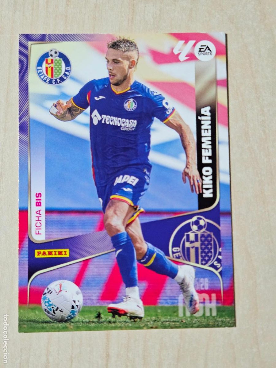Figurine di Calcio: CROMO N&ordm; BIS 166 KIKO FEMENIA - MEGACRACKS 2025 26 - FICHA