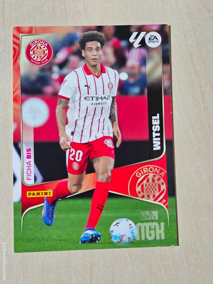 Figurine di Calcio: CROMO N&ordm; BIS 192 WITSEL - MEGACRACKS 2025 26 - FICHA