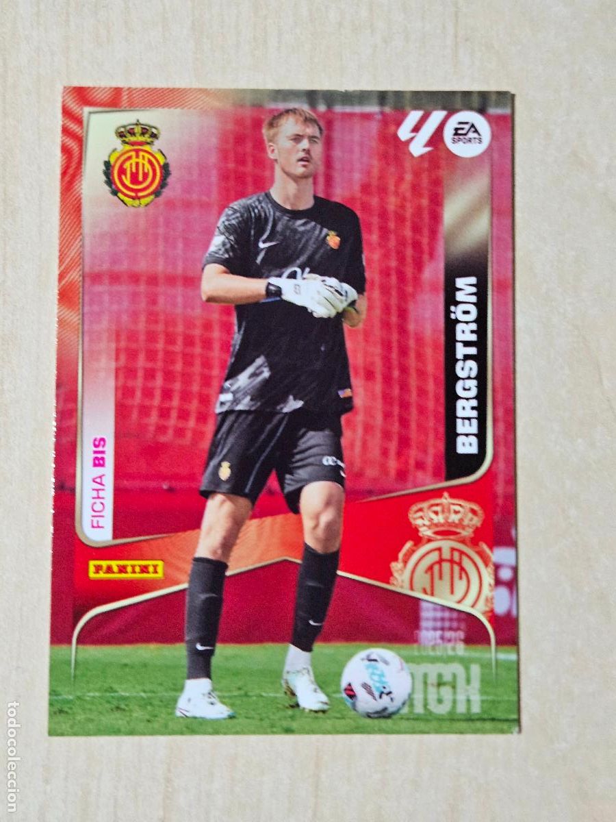 Figurine di Calcio: CROMO N&ordm; BIS 236 BERGSTROM - MEGACRACKS 2025 26 - FICHA