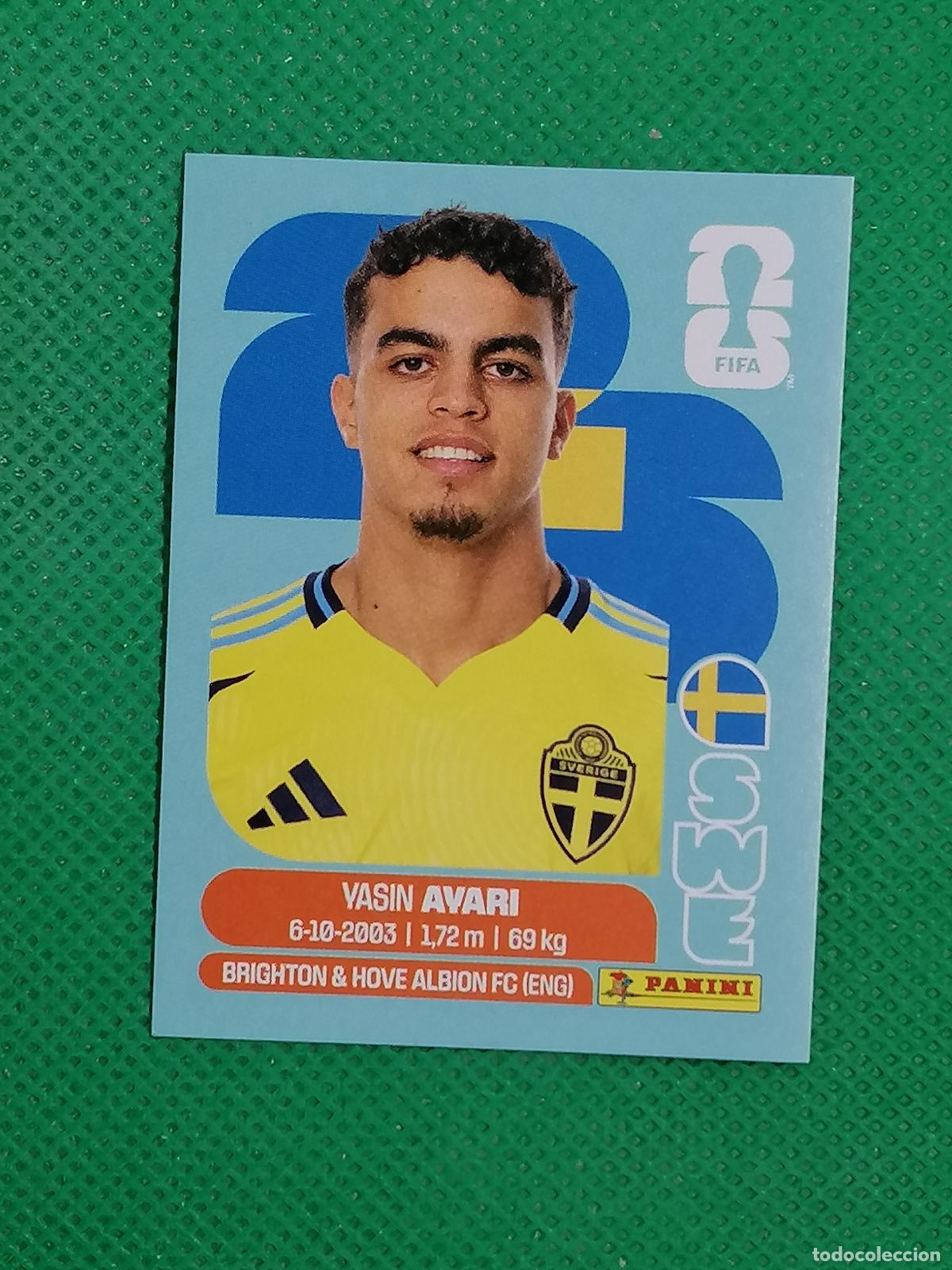 Cromos de f&uacute;tbol: SWE 11 SWE11 YASIN AYARI SUECIA ⚽ PANINI FIFA MUNDIAL WORLD CUP 26 2026 STICKER ⚽