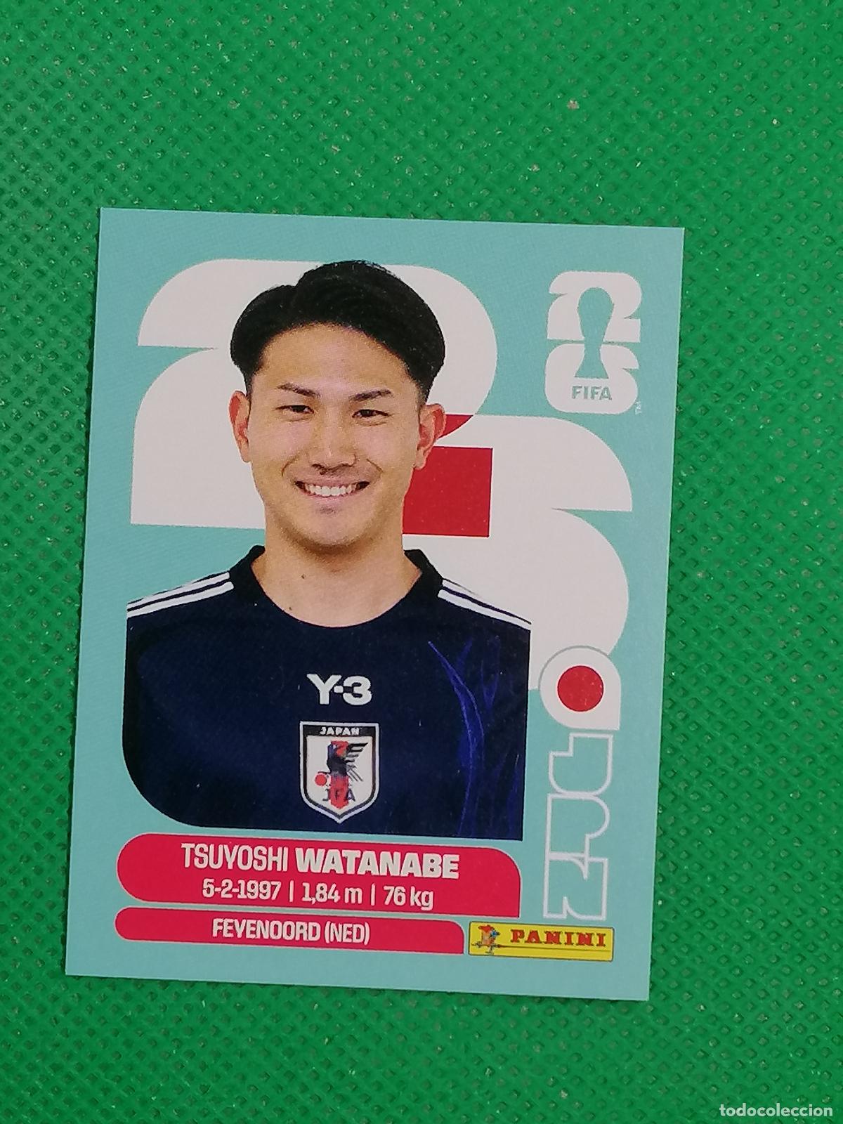 Cromos de f&uacute;tbol: JPN 7 JPN7 TSUYOSHI WATANABE JAPON ⚽ PANINI FIFA MUNDIAL WORLD CUP 26 2026 STICKER ⚽