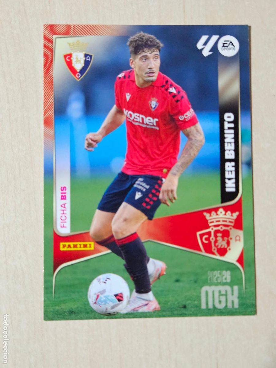Cromos de f&uacute;tbol: CROMO N&ordm; BIS 268 IKER BENITO - MEGACRACKS 2025 26 - FICHA