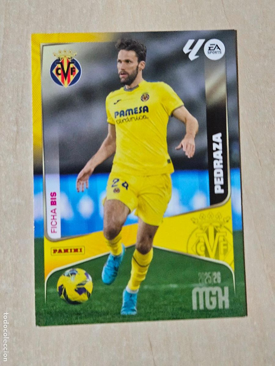Cromos de f&uacute;tbol: CROMO N&ordm; BIS 368 PEDRAZA - MEGACRACKS 2025 26 - FICHA
