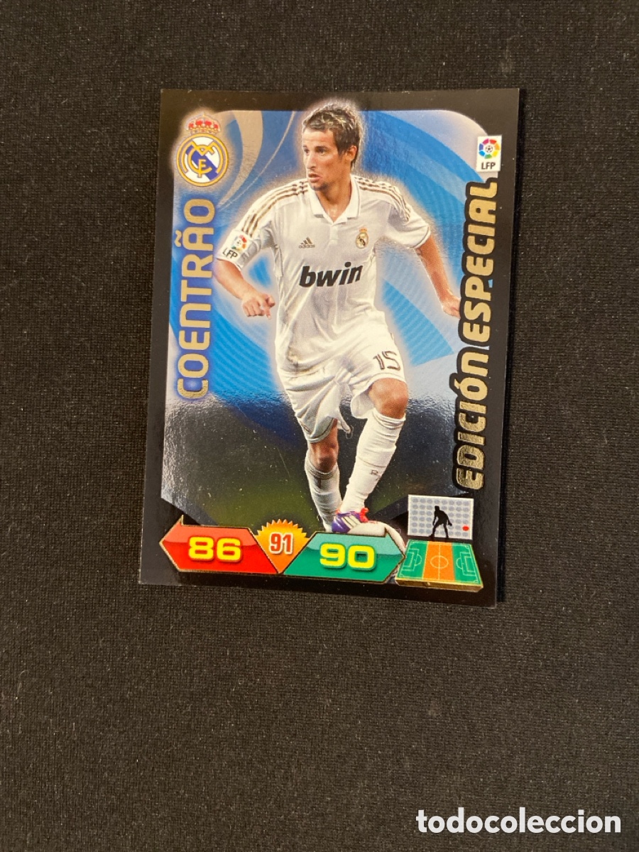 Cromos de f&uacute;tbol: COENTRAO EDICION ESPECIAL (REAL MADRID)