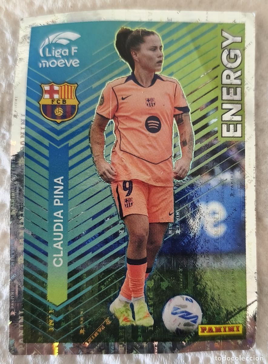 Cromos de f&uacute;tbol: CROMO PANINI LIGA F FEMENINA MOEVE 2025 2026 - No 336 CLAUDIA PINA - ENERGY